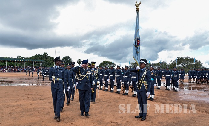 Commissioning, Wings and Passing Out Parade at SLAF Academy China Bay