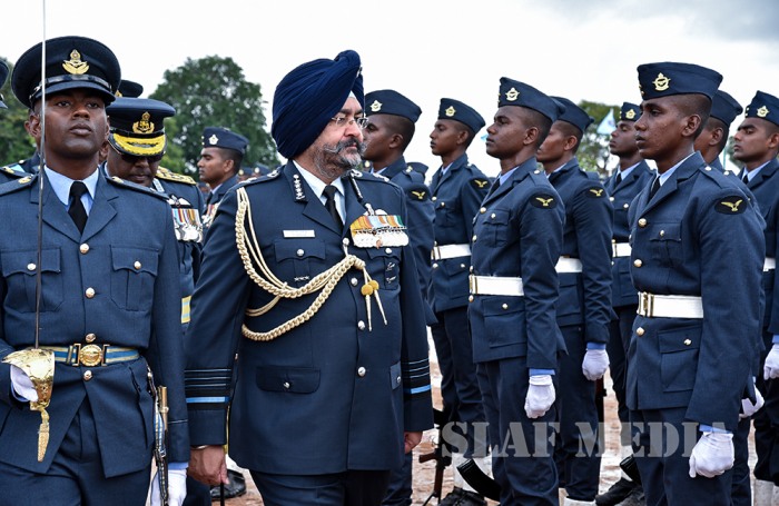 Commissioning, Wings and Passing Out Parade at SLAF Academy China Bay