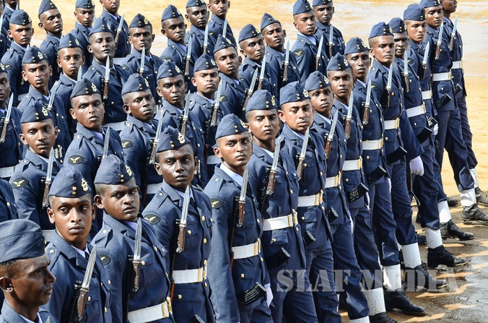 Commissioning, Wings and Passing Out Parade at SLAF Academy China Bay