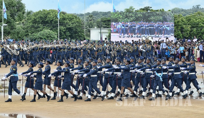 Commissioning, Wings and Passing Out Parade at SLAF Academy China Bay