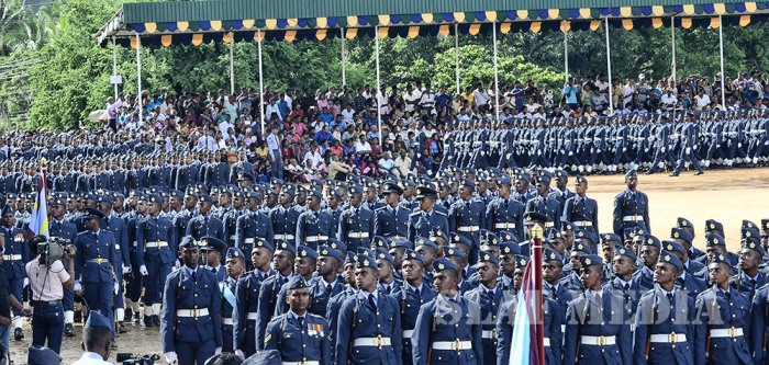 Commissioning, Wings and Passing Out Parade at SLAF Academy China Bay