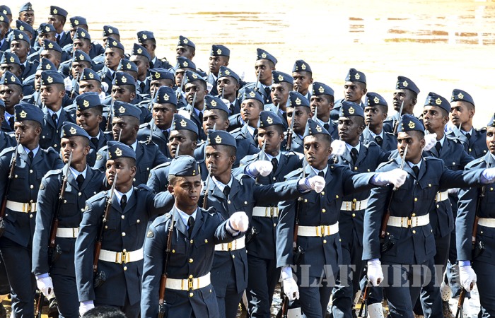 Commissioning, Wings and Passing Out Parade at SLAF Academy China Bay