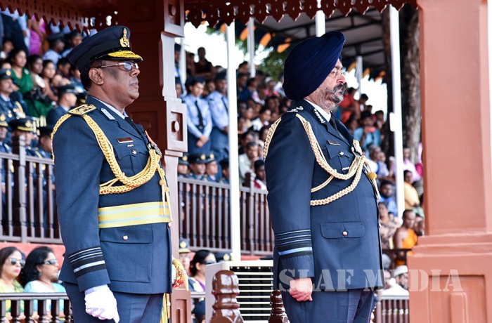 Commissioning, Wings and Passing Out Parade at SLAF Academy China Bay