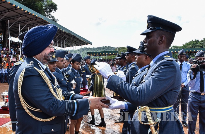 Commissioning, Wings and Passing Out Parade at SLAF Academy China Bay