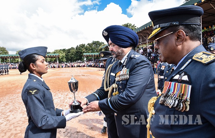 Commissioning, Wings and Passing Out Parade at SLAF Academy China Bay