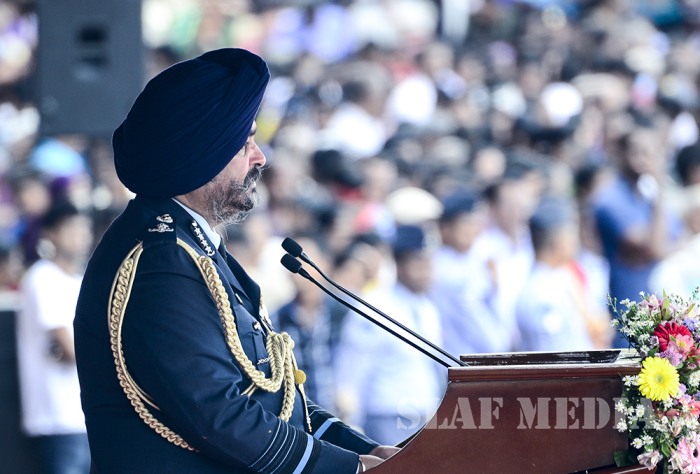 Commissioning, Wings and Passing Out Parade at SLAF Academy China Bay