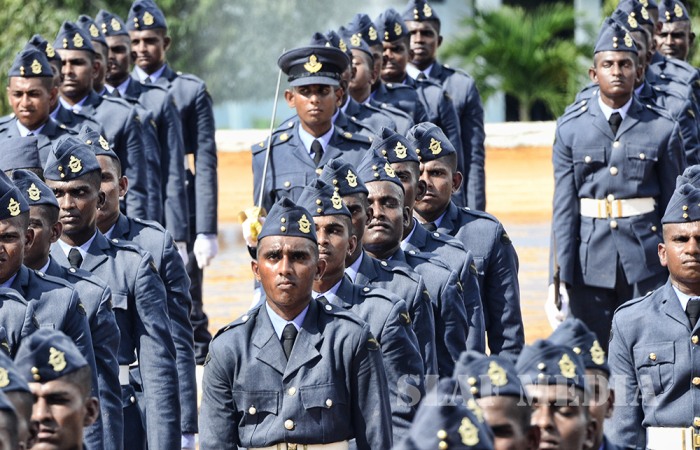Commissioning, Wings and Passing Out Parade at SLAF Academy China Bay