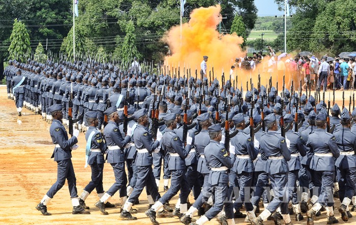 Commissioning, Wings and Passing Out Parade at SLAF Academy China Bay