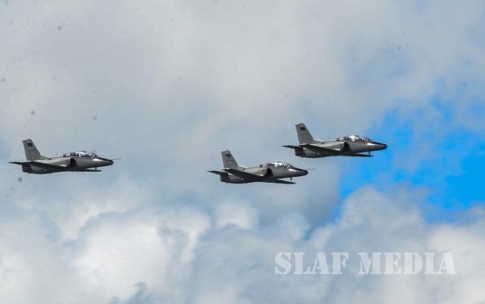 Commissioning, Wings and Passing Out Parade at SLAF Academy China Bay