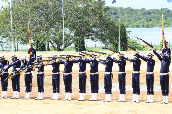 Commissioning, Wings and Passing Out Parade at SLAF Academy China Bay
