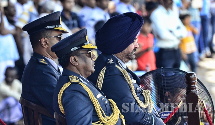Commissioning, Wings and Passing Out Parade at SLAF Academy China Bay