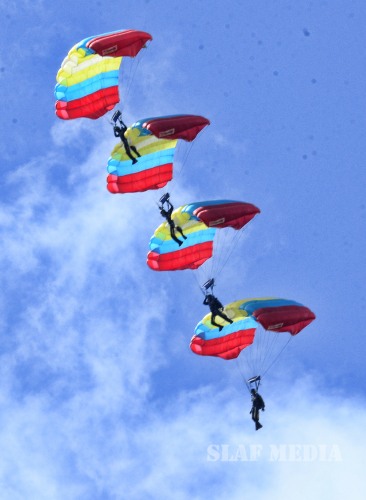 Commissioning, Wings and Passing Out Parade at SLAF Academy China Bay