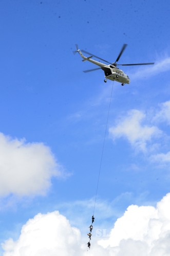 Commissioning, Wings and Passing Out Parade at SLAF Academy China Bay
