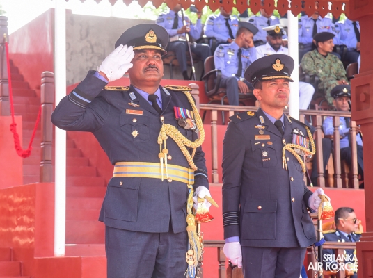 SLAF
ACADEMY CHINA BAY CELEBRATES PASSING-OUT PARADE FOR 245 NEW AIRMEN AND
AIRWOMEN