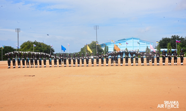 SLAF
ACADEMY CHINA BAY CELEBRATES PASSING-OUT PARADE FOR 245 NEW AIRMEN AND
AIRWOMEN