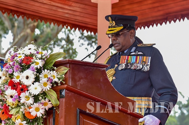 Passing Out Parade Of Officers Cadets, Lady Officer Cadets, Airmen and Air Women Recriute Courses At SLAF CTS Diyatalawa