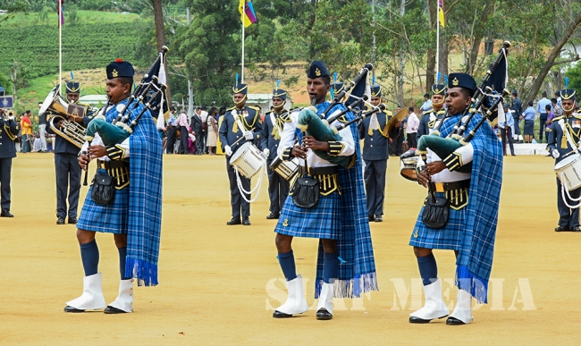 Passing Out Parade Of Officers Cadets, Lady Officer Cadets, Airmen and Air Women Recriute Courses At SLAF CTS Diyatalawa
