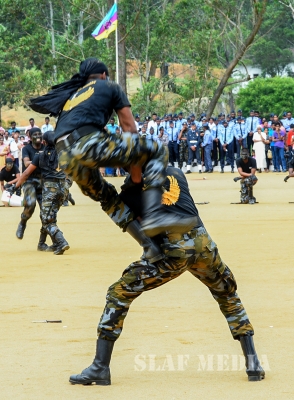 Passing Out Parade Of Officers Cadets, Lady Officer Cadets, Airmen and Air Women Recriute Courses At SLAF CTS Diyatalawa