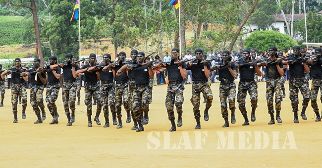 Passing Out Parade Of Officers Cadets, Lady Officer Cadets, Airmen and Air Women Recriute Courses At SLAF CTS Diyatalawa