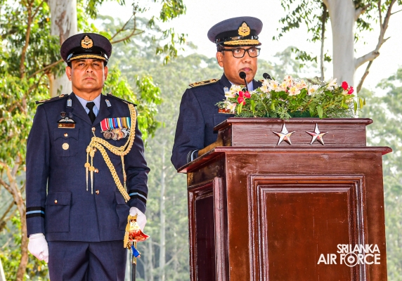 THE PASSING OUT PARADE AT SLAF COMBAT TRAINING SCHOOL DIYATALAWA