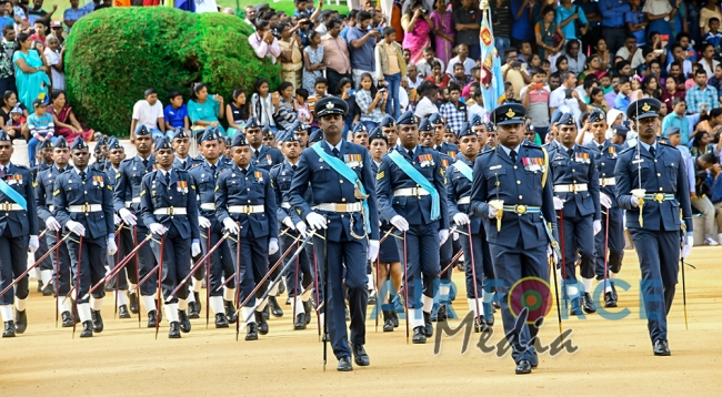 Passing Out Parade at SLAF Combat Training School Diyatalawa