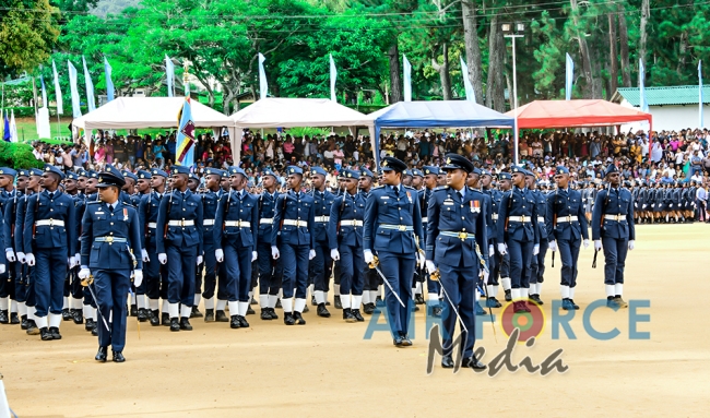 Passing Out Parade at SLAF Combat Training School Diyatalawa