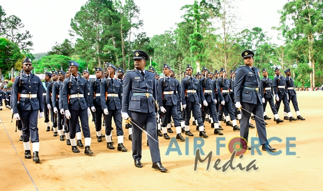 Passing Out Parade at SLAF Combat Training School Diyatalawa