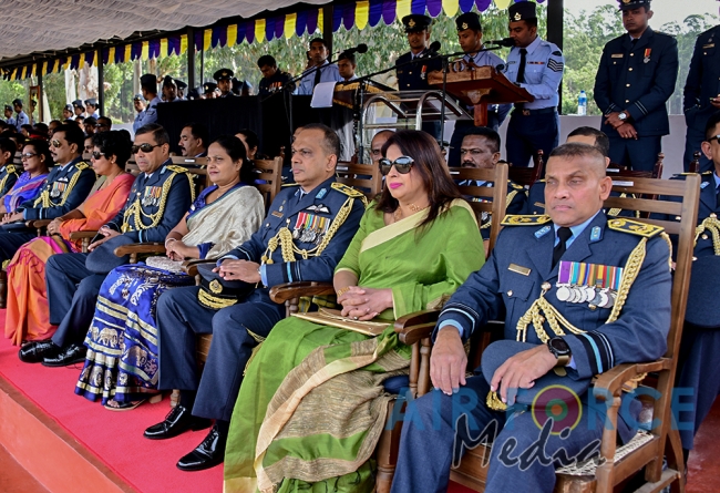 Passing Out Parade at SLAF Combat Training School Diyatalawa