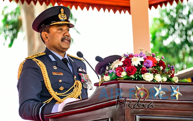 Passing Out Parade at SLAF Combat Training School Diyatalawa