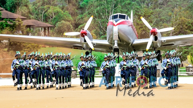 Passing Out Parade at SLAF Combat Training School Diyatalawa