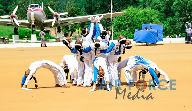 Passing Out Parade at SLAF Combat Training School Diyatalawa