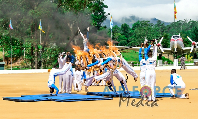 Passing Out Parade at SLAF Combat Training School Diyatalawa