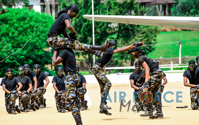 Passing Out Parade at SLAF Combat Training School Diyatalawa