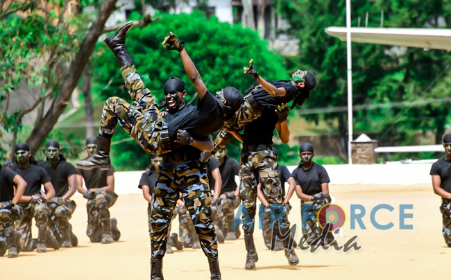 Passing Out Parade at SLAF Combat Training School Diyatalawa