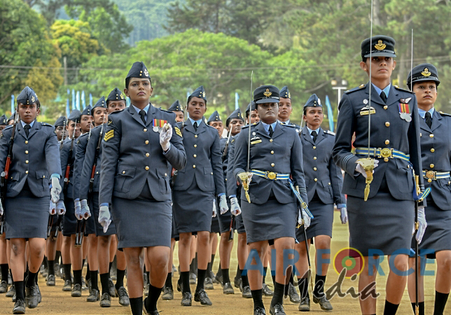 Passing Out Parade at SLAF Combat Training School Diyatalawa