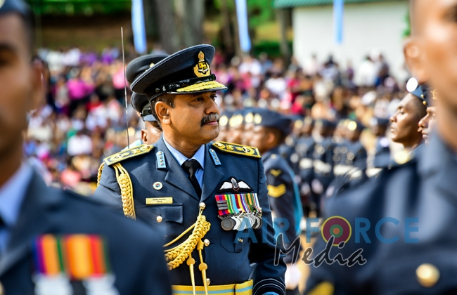 Passing Out Parade at SLAF Combat Training School Diyatalawa