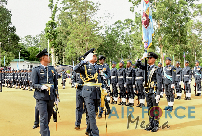 Passing Out Parade at SLAF Combat Training School Diyatalawa