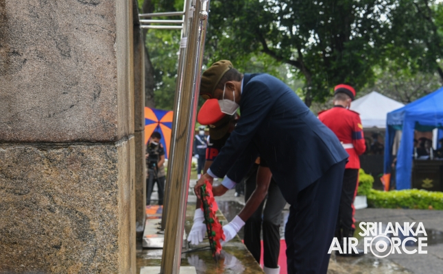 REMEMBRANCE DAY CEREMONY 2021 HELD IN COLOMBO