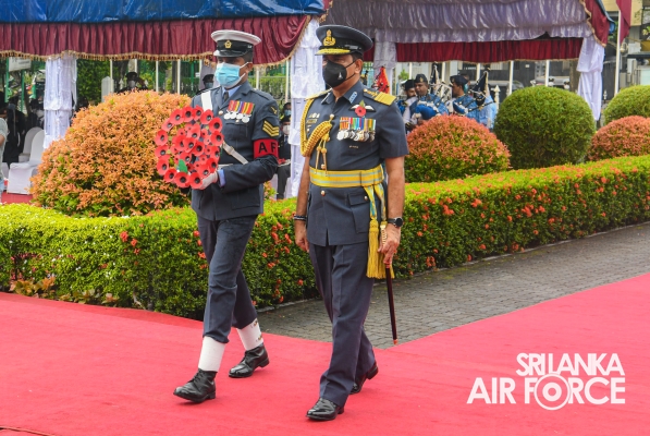 REMEMBRANCE DAY CEREMONY 2021 HELD IN COLOMBO