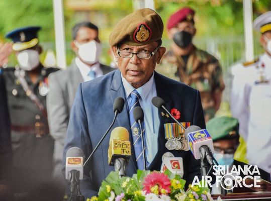 REMEMBRANCE DAY CEREMONY 2021 HELD IN COLOMBO
