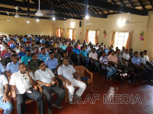Positive Thinking Lecture Organized By SVU of SLAF Base Hingurakgoda