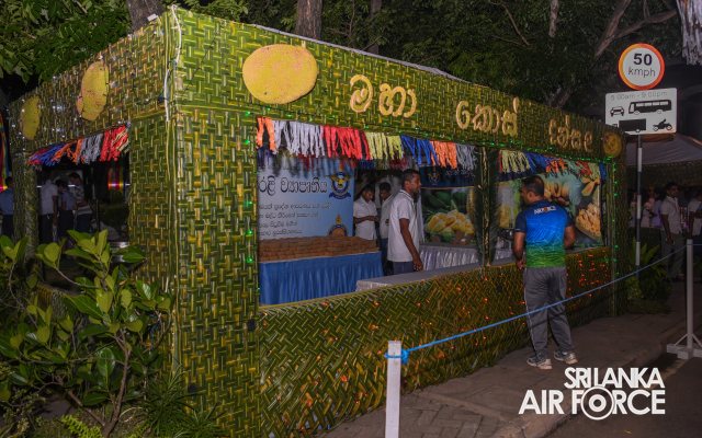 SLAF CELEBRATES POSON WITH VIBRANT PANDAL DISPLAY AND ACTS OF GENEROSITY