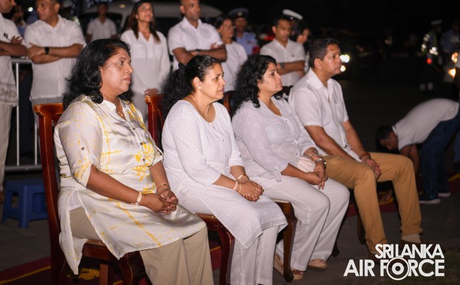 SLAF CELEBRATES POSON WITH VIBRANT PANDAL DISPLAY AND ACTS OF GENEROSITY