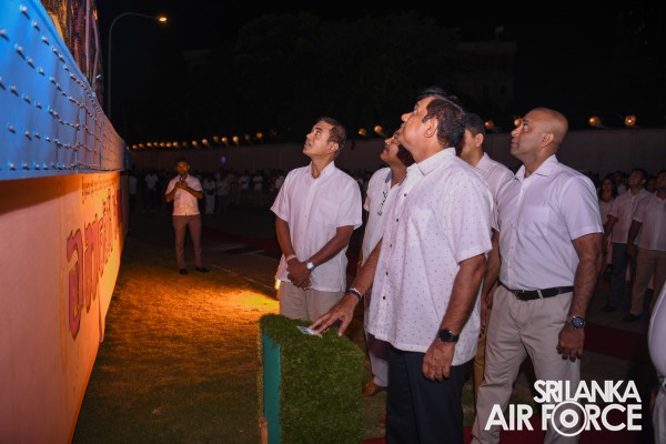 SLAF CELEBRATES POSON WITH VIBRANT PANDAL DISPLAY AND ACTS OF GENEROSITY