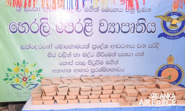 SLAF CELEBRATES POSON WITH VIBRANT PANDAL DISPLAY AND ACTS OF GENEROSITY