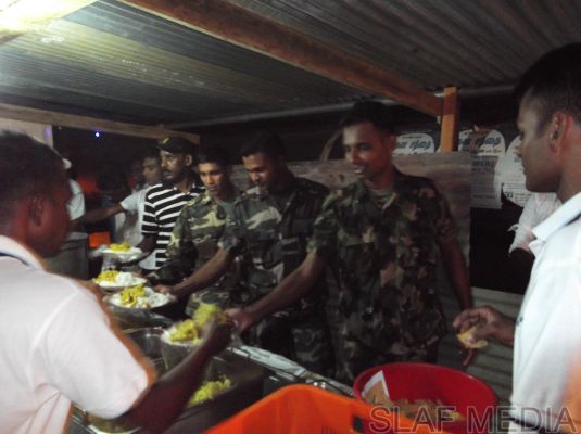 SLAF Poson Poya Celebrations