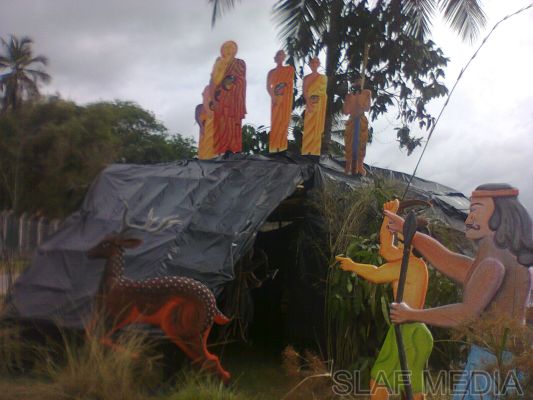 SLAF Poson Poya Celebrations