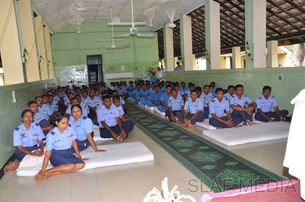 SLAF Poson Poya Celebrations
