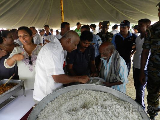 SLAF Poson Poya Celebrations