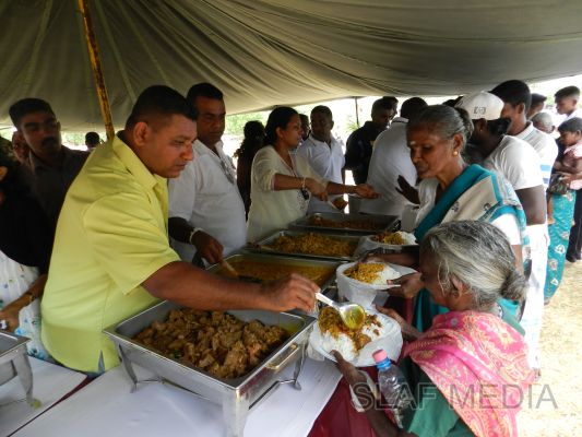 SLAF Poson Poya Celebrations